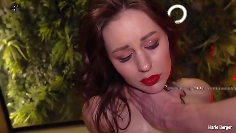 Married girl with a hot massageroomso