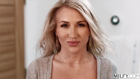 Cute blonde slut fucked by her boyfriend