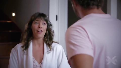 Hot blonde gets her tight pussy pounded