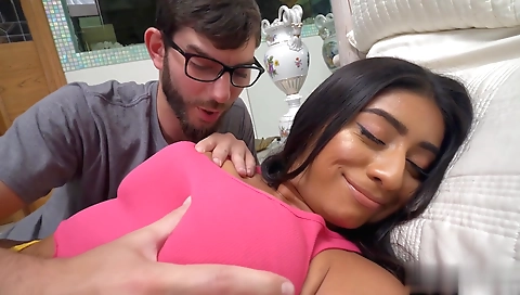 She's a littleymal massages