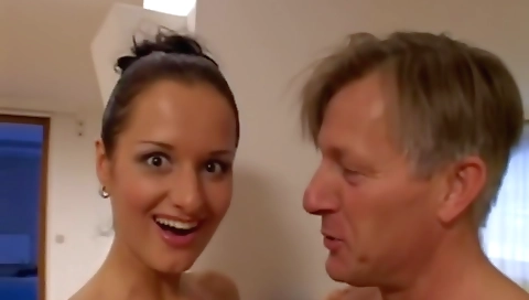 Hot wife fuck with a dildo and sexy girl